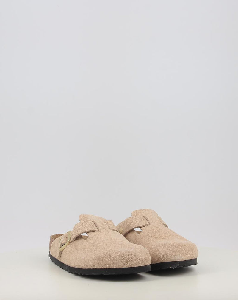 Tamancos BIRKENSTOCK BOSTON LEVE taupe