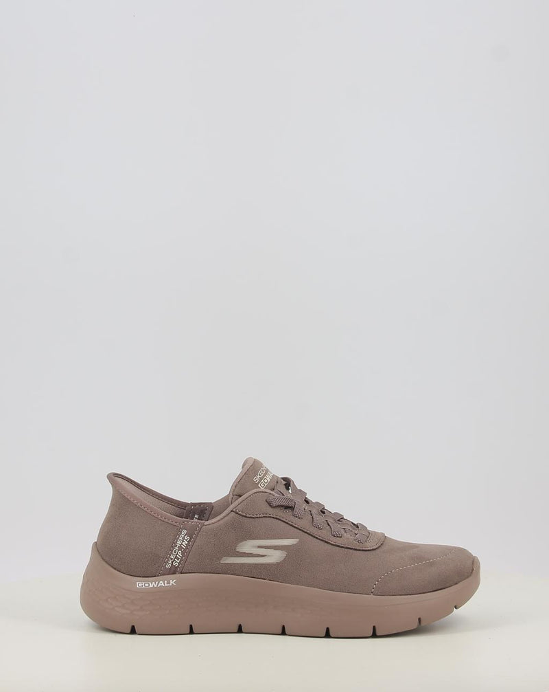 Sapatilhas SKECHERS SLIP-INS: GO WALK FLEX- MALI castanho