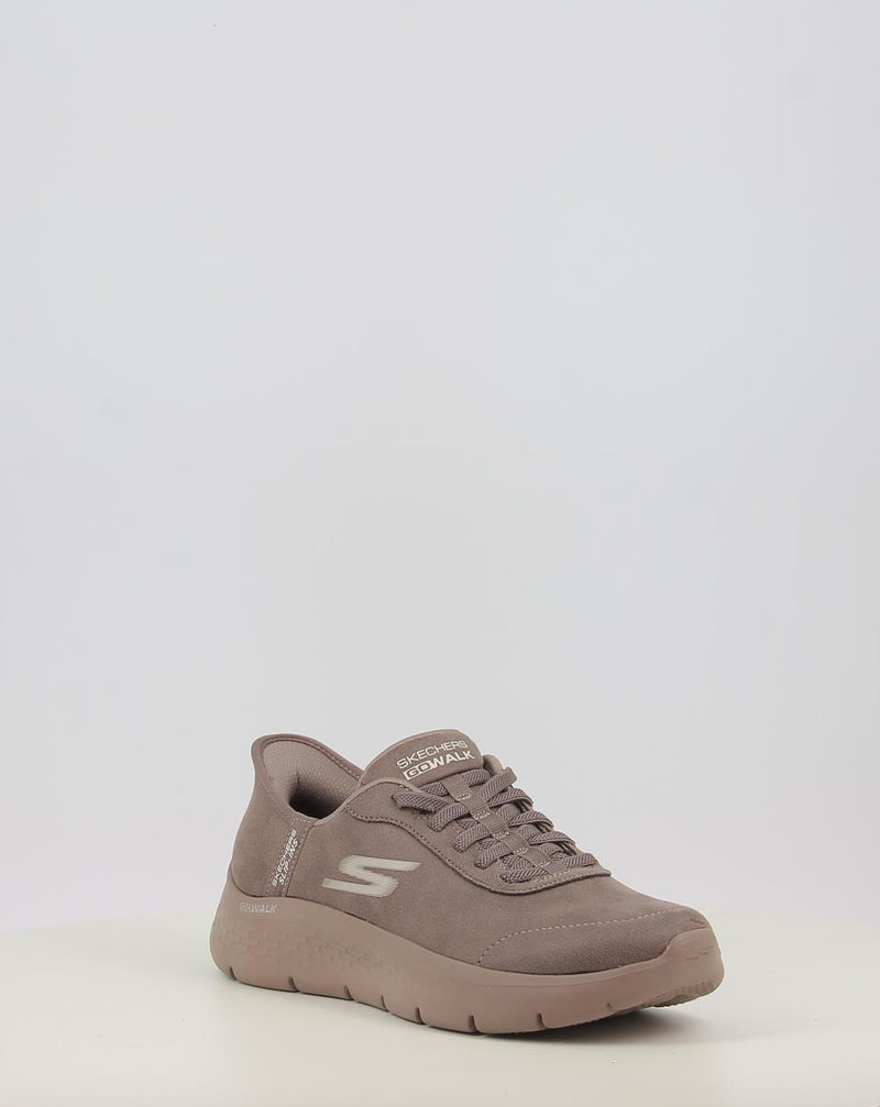 Sapatilhas SKECHERS SLIP-INS: GO WALK FLEX- MALI castanho