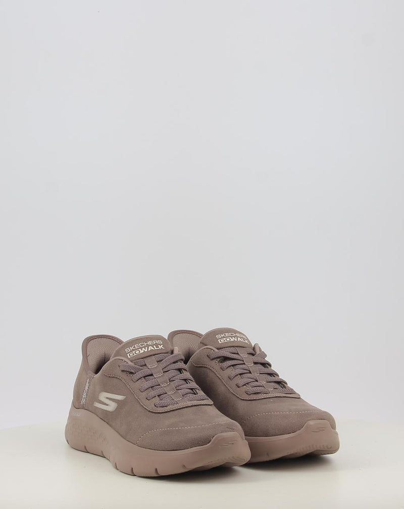 Sapatilhas SKECHERS SLIP-INS: GO WALK FLEX- MALI castanho