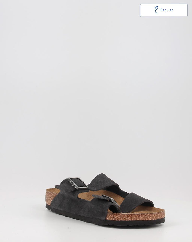 Sandálias BIRKENSTOCK ARIZONA VL SFB cinzento