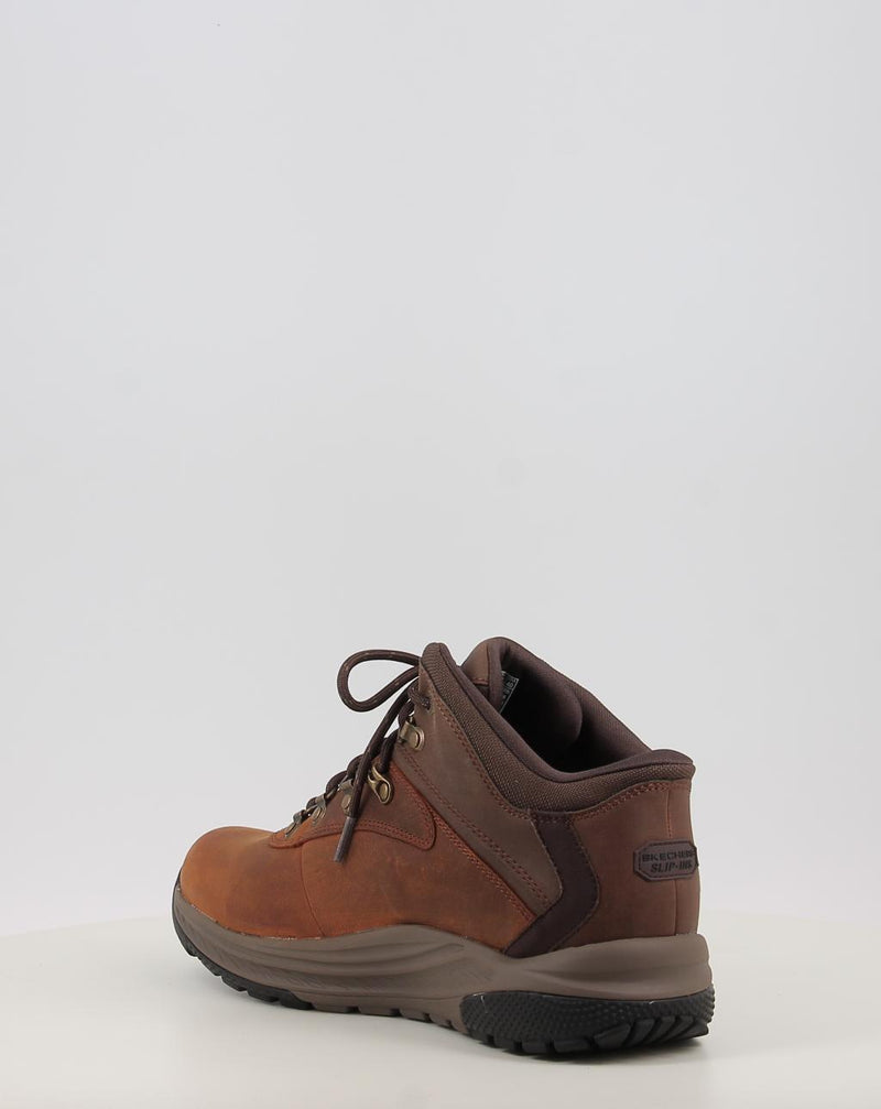 Botins SKECHERS SLIP-INS RELAXED FIT: MEROE-PL castanho