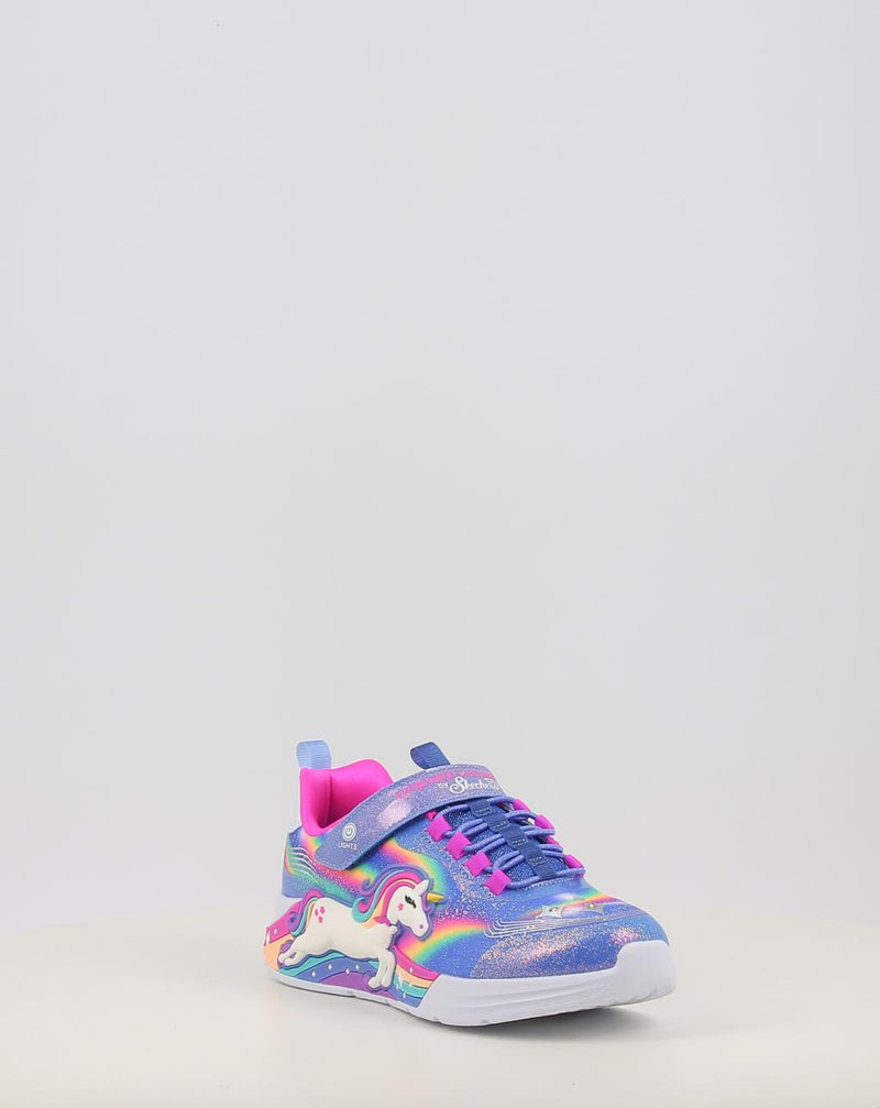 Sapatilhas SKECHERS S-LIGHTS UNICORN CHASER 302298N-L azul
