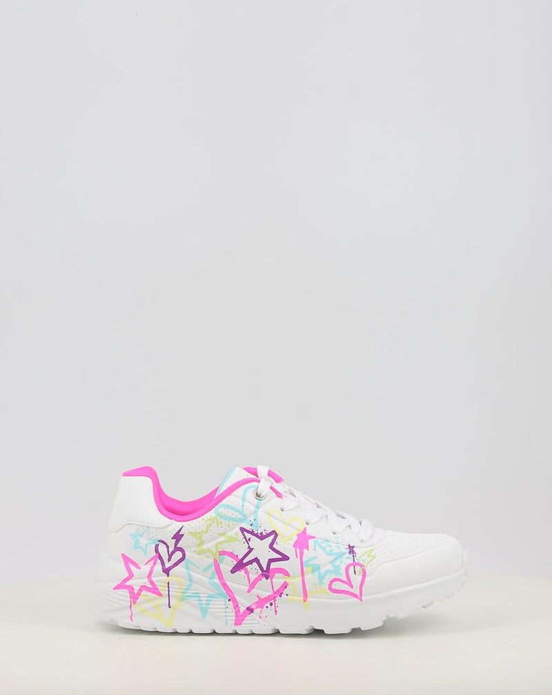 Sapatilhas SKECHERS UNO LITE- EASY ZIP 310391L branco