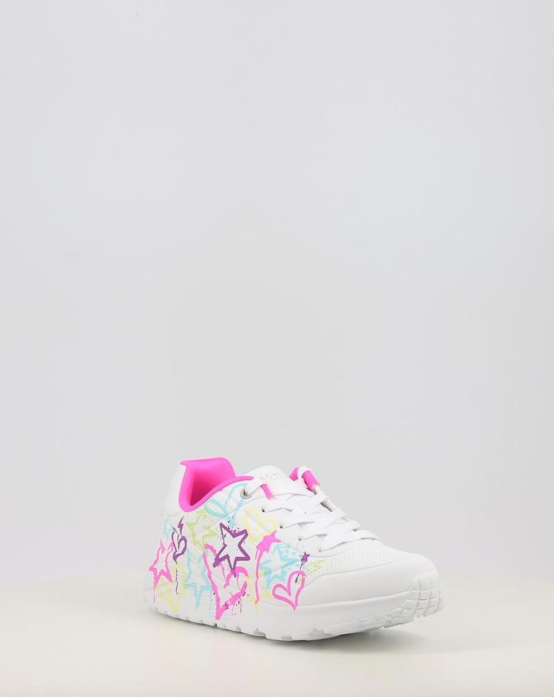 Sapatilhas SKECHERS UNO LITE- EASY ZIP 310391L branco