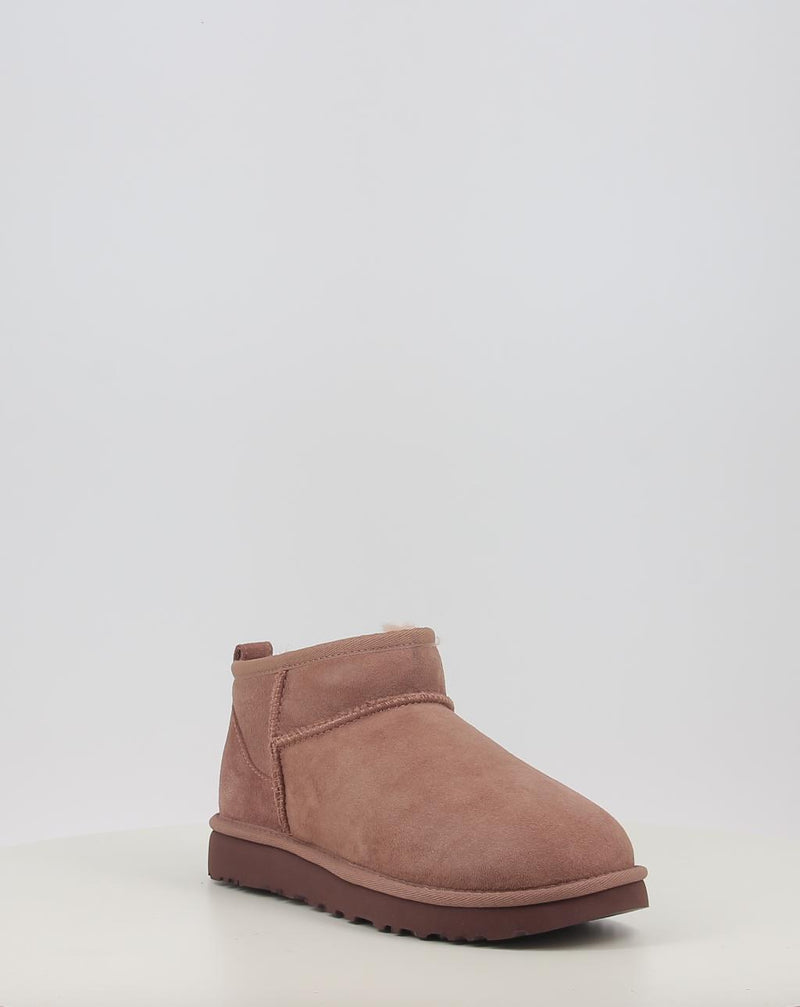 Botins UGG CLASSIC ULTRA MINI castanho