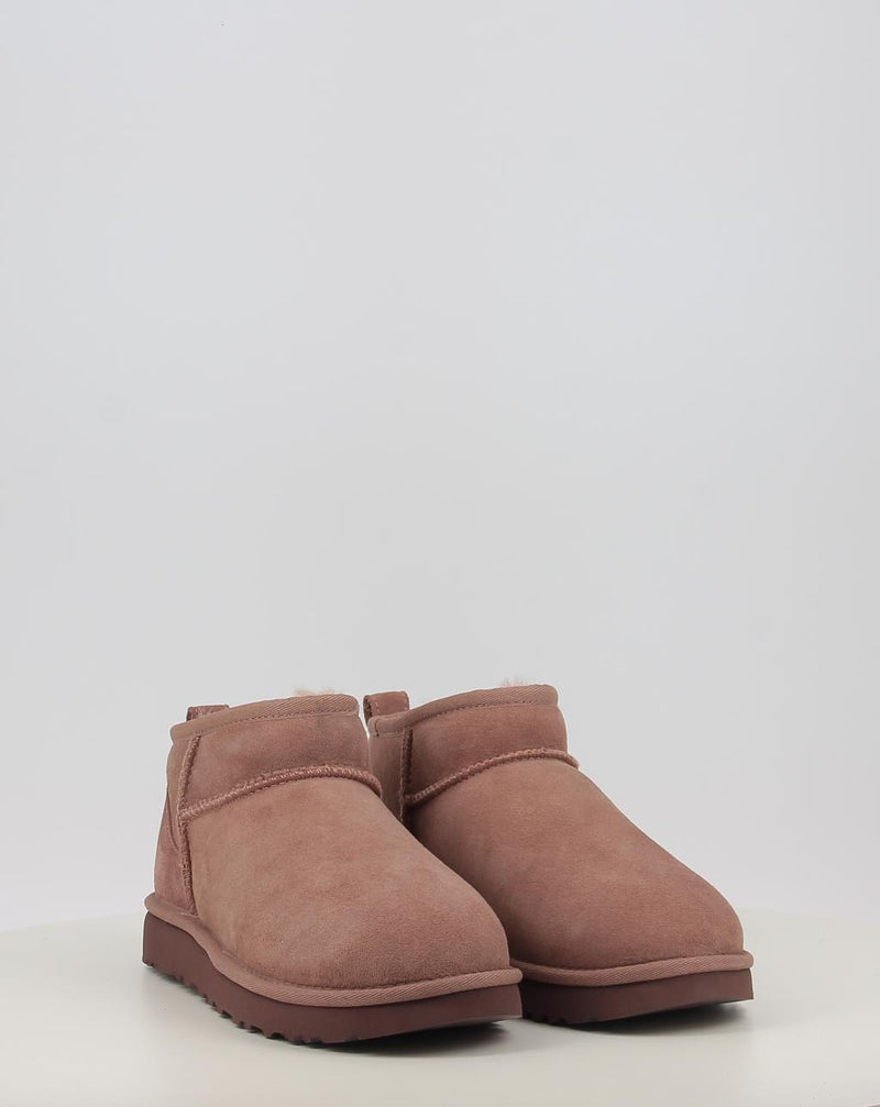 Botins UGG CLASSIC ULTRA MINI castanho