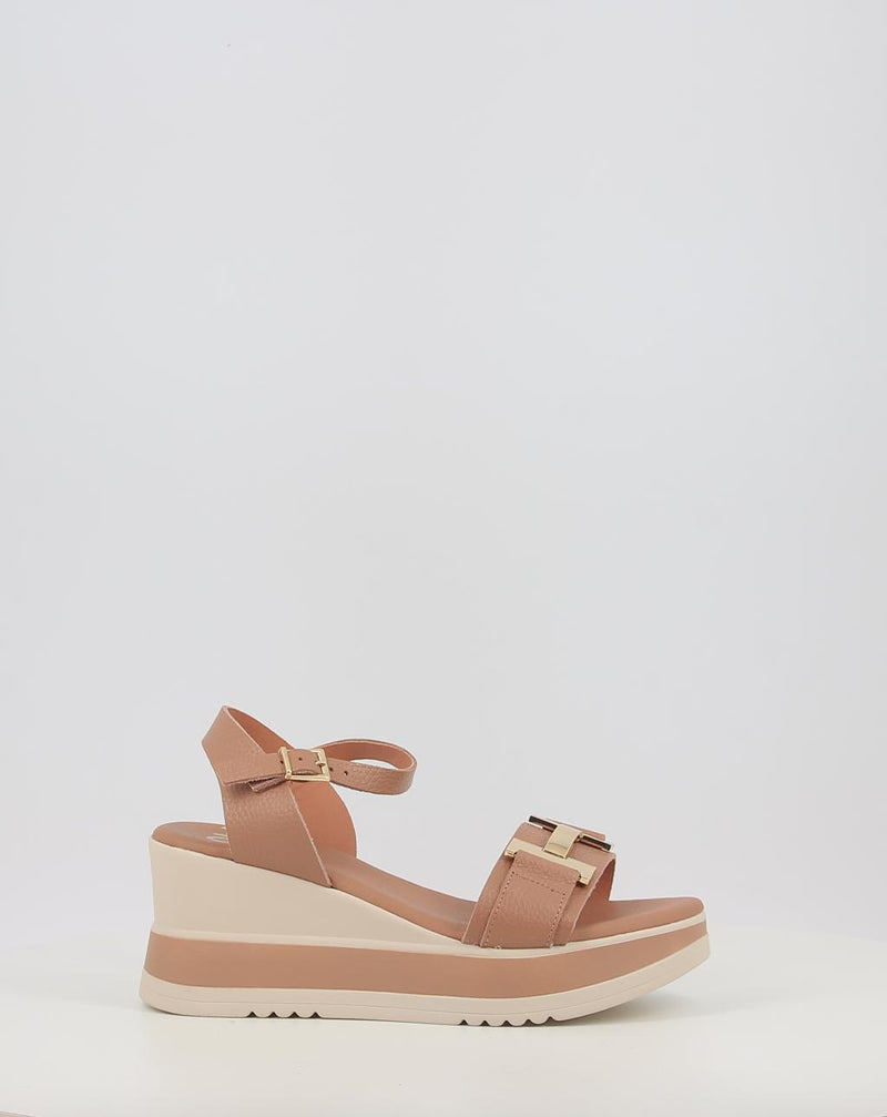 Sandálias OBI SHOES 5766 taupe