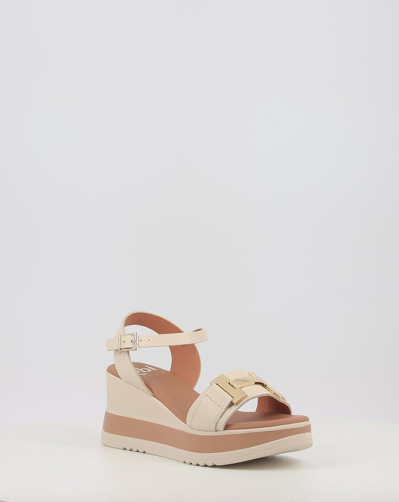 Sandálias OBI SHOES 5766 creme