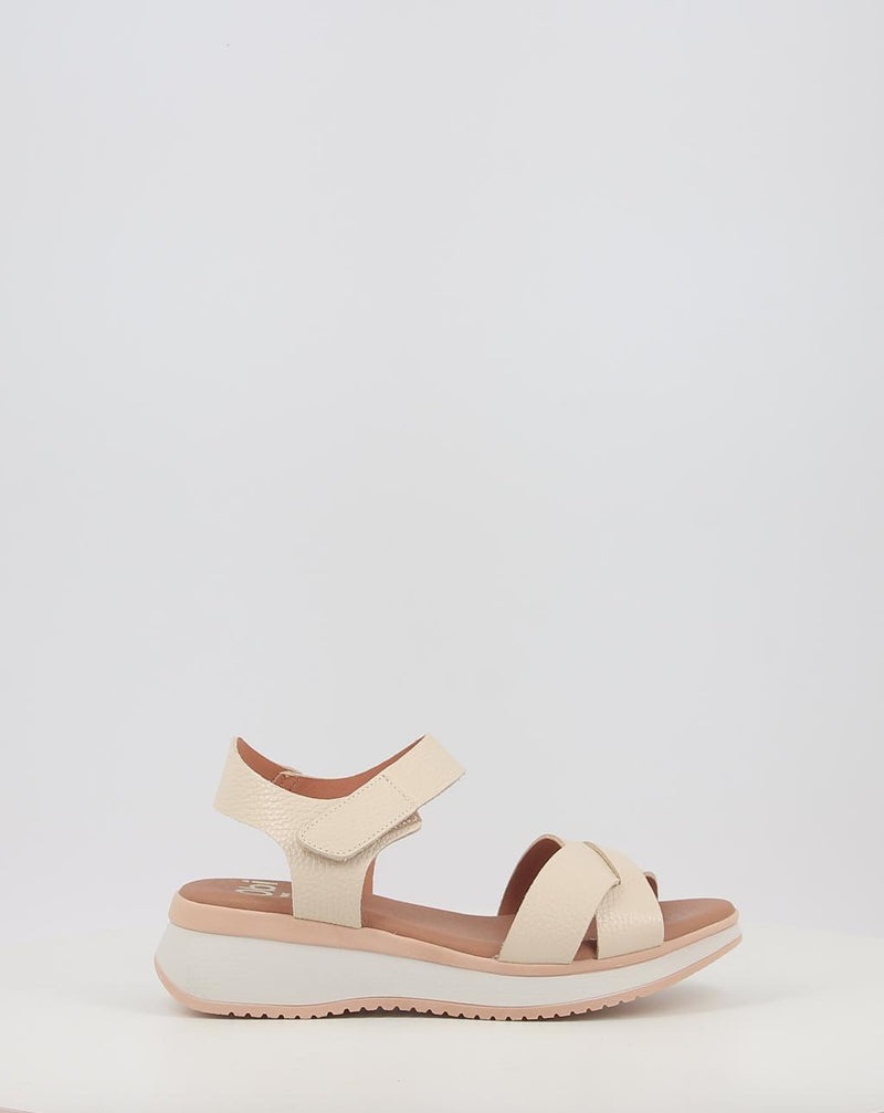Sandálias OBI SHOES 5662 creme