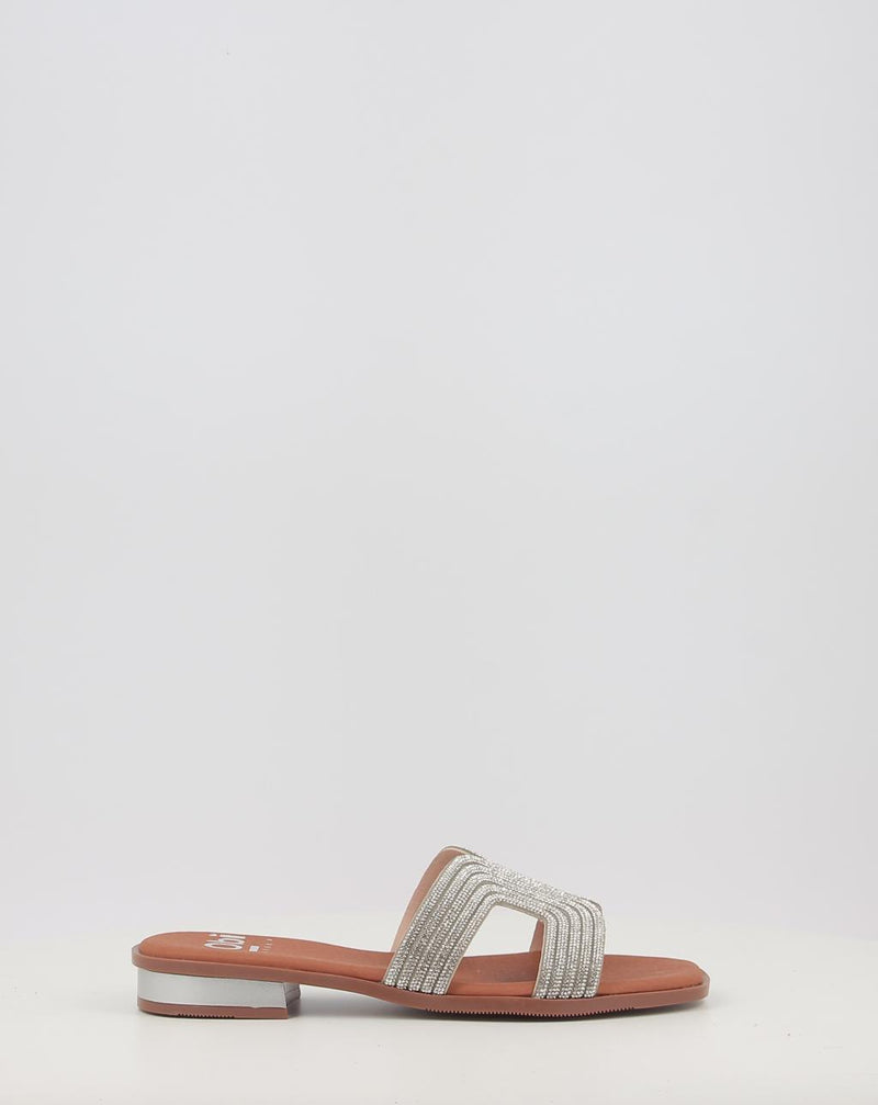 Sandálias OBI SHOES 5590 prata
