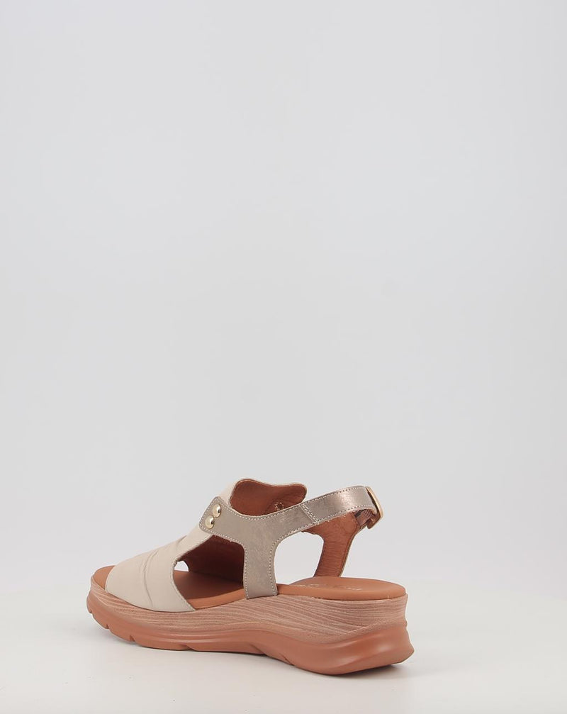 Sandálias PAULA URBAN 24-17 creme