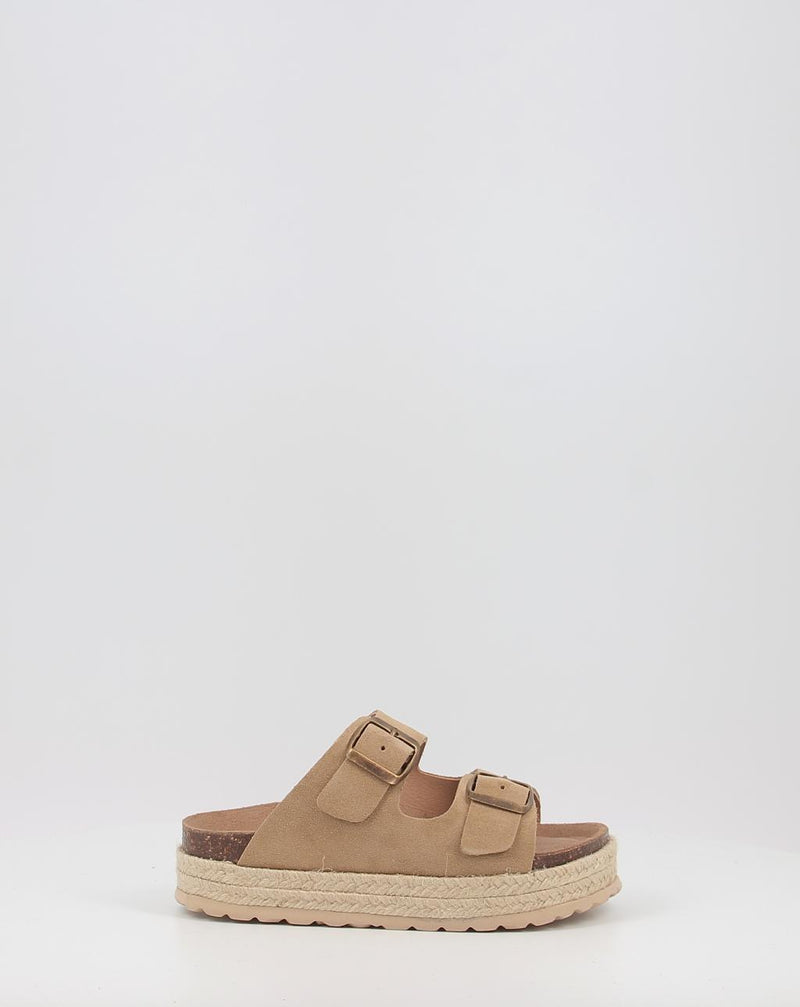 Sandálias OBI SHOES 800-2HE taupe