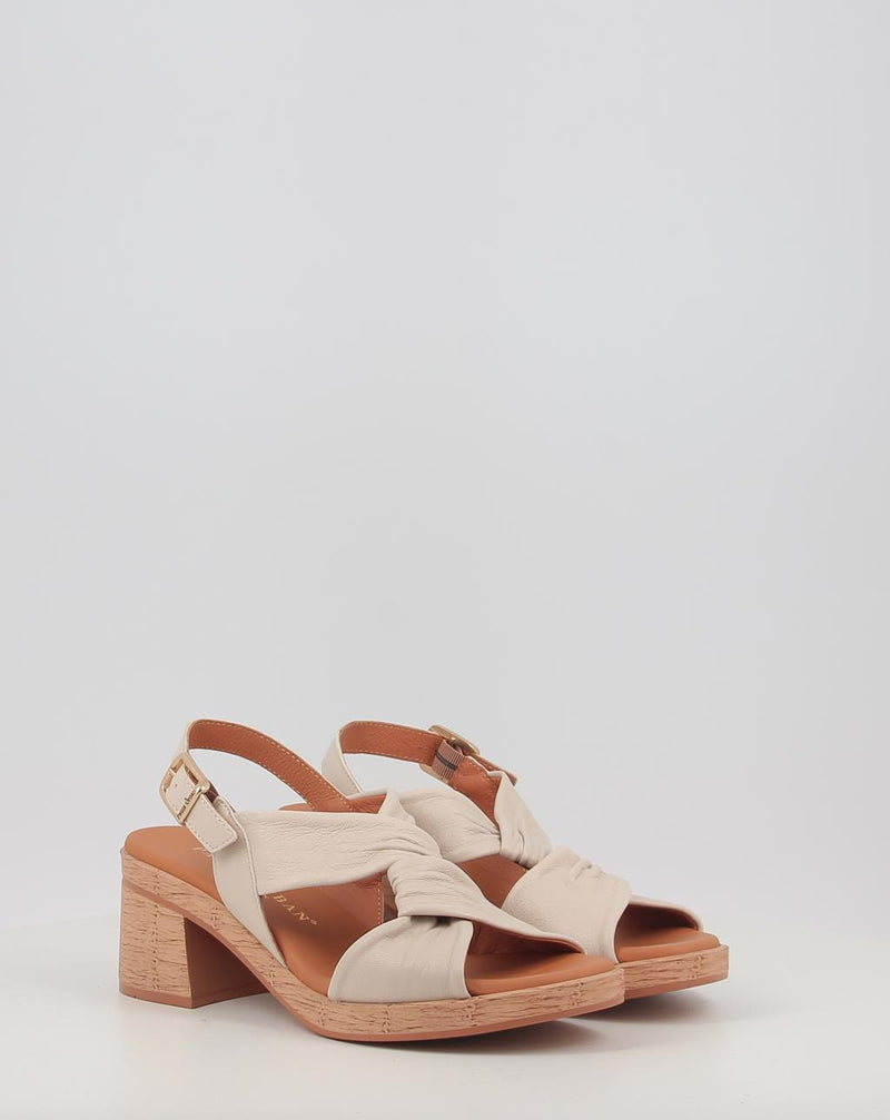 Sandálias PAULA URBAN 34-776 creme