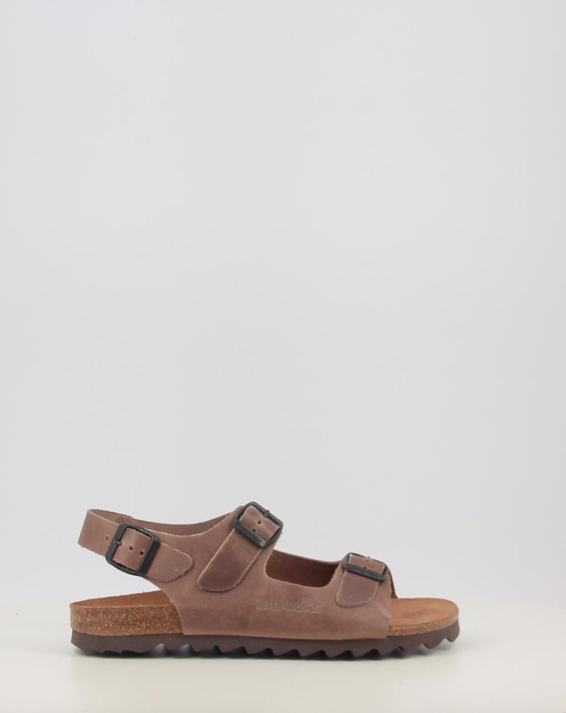 Sandálias INTERBIOS 9567-SM taupe