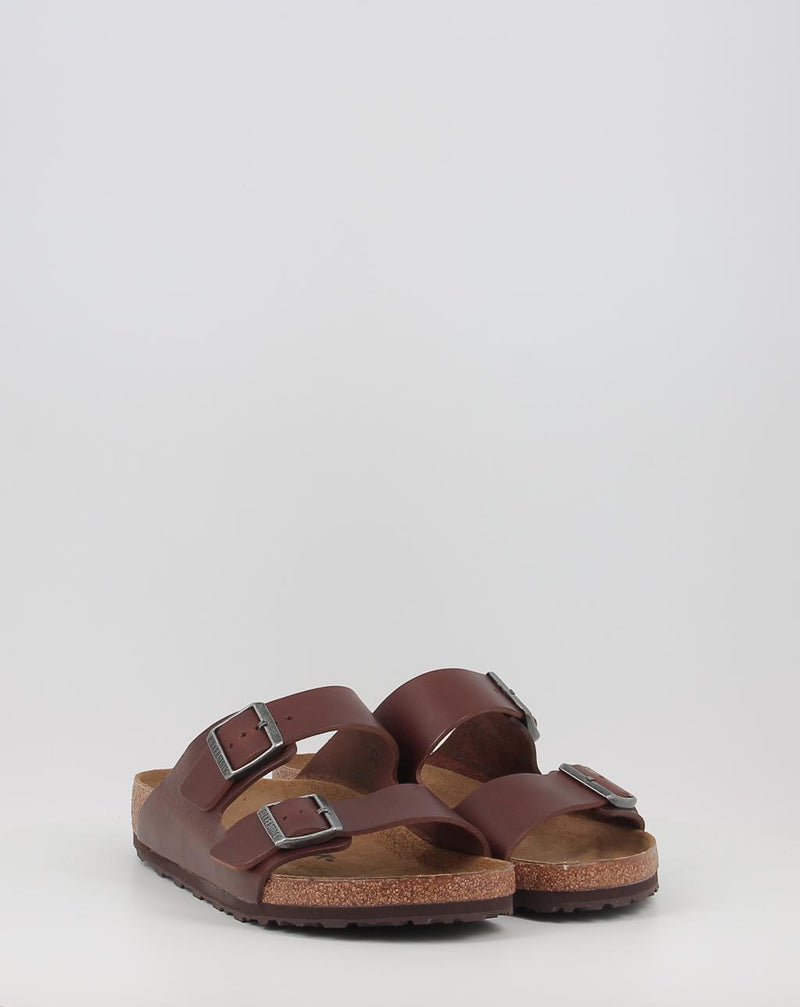 Sandálias BIRKENSTOCK ARIZONA LE Vintage Wood Roast BG castanho