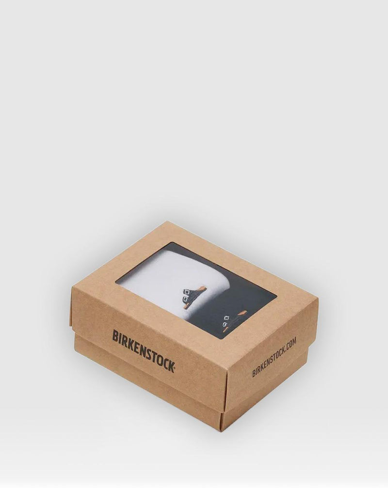 Meias BIRKENSTOCK 2 PACK COTTON RIB preto