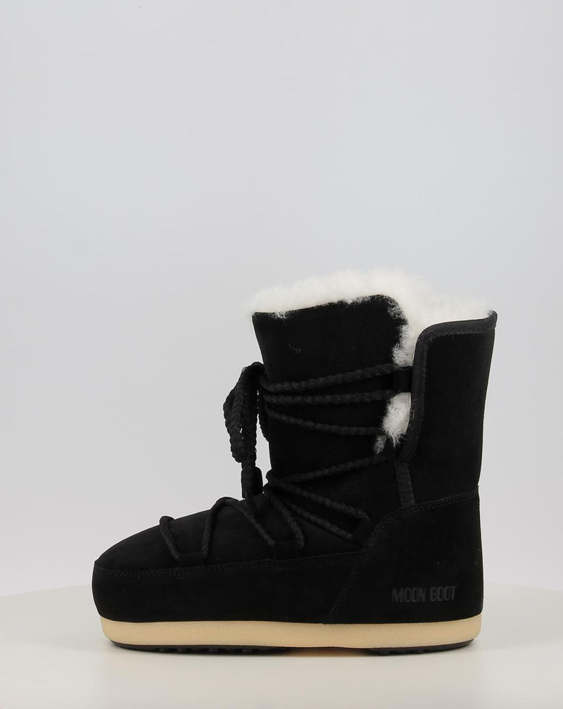 Botas MOON BOOT MB EVX BOOT SUEDE / SHEARLING preto