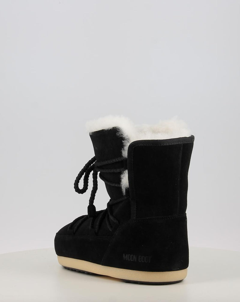 Botas MOON BOOT MB EVX BOOT SUEDE / SHEARLING preto