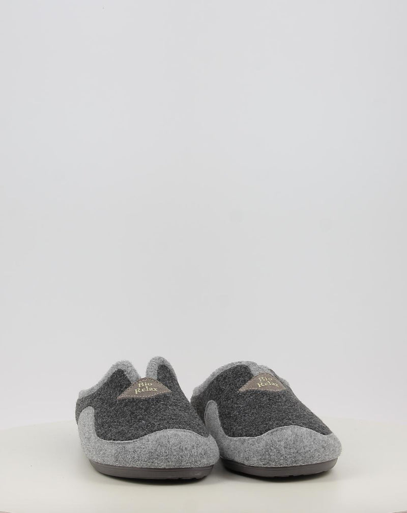 Chinelos de Casa BIO RELAX FANCYWOOL 13660 cinzento