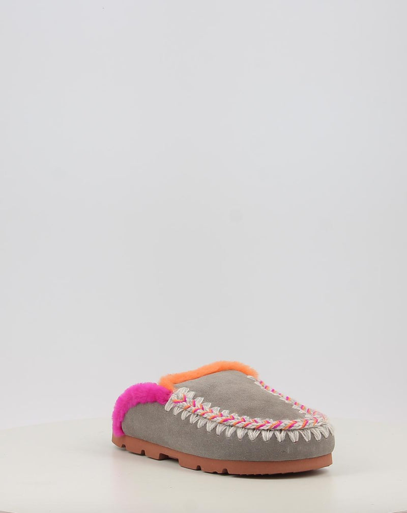 Tamancos MOU WINTER BIO OVERSTITCHING cinzento