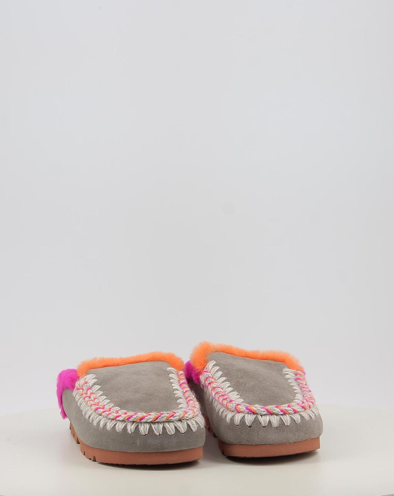 Tamancos MOU WINTER BIO OVERSTITCHING cinzento