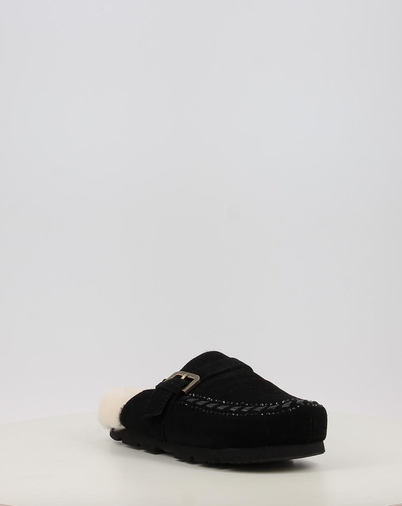 Tamancos MOU WINTER BIO LEATHER STITCHING preto