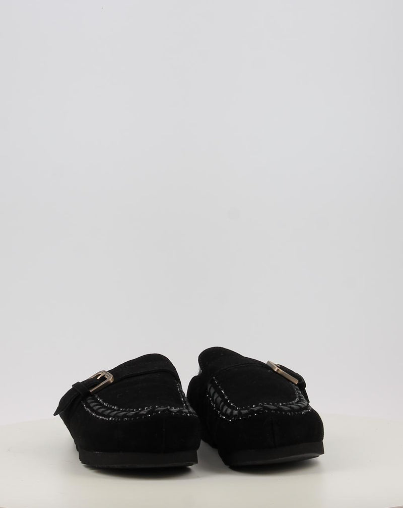 Tamancos MOU WINTER BIO LEATHER STITCHING preto