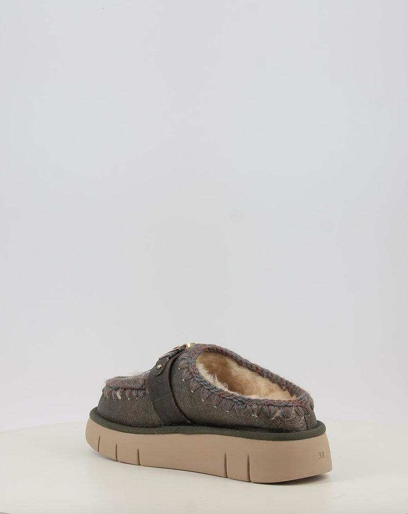 Tamancos MOU BOUNCE CLOG SPECIAL LEATHER bronze