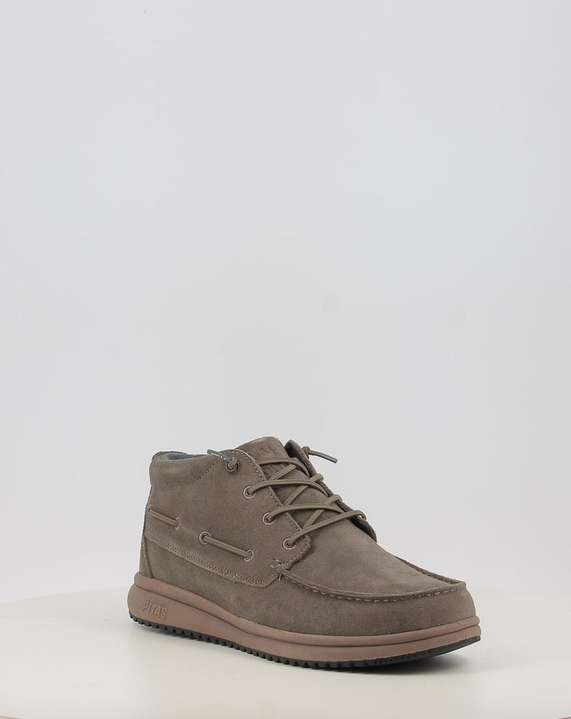 Botins WALK IN PITAS TIMOR SUEDE cinzento