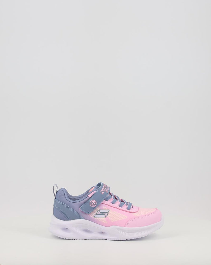 Sapatilhas SKECHERS S-LIGHTS: SOLA GLOW - OMBRE DELUXE 303714L roxo