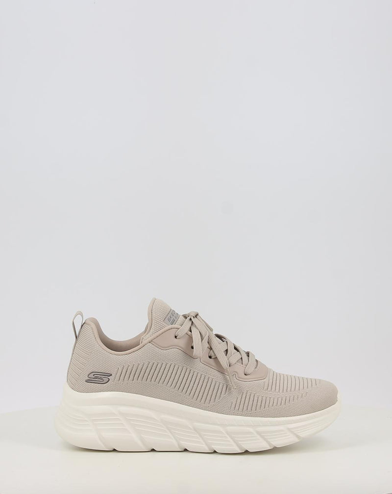 Sapatilhas SKECHERS BOBS SPORT B FLEX HI - FLYING HI 117385 taupe
