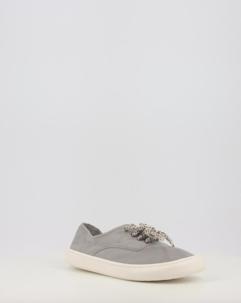Sapatilhas VICTORIA OLMO BAREFOOT LONA TINTADA DREC cinzento