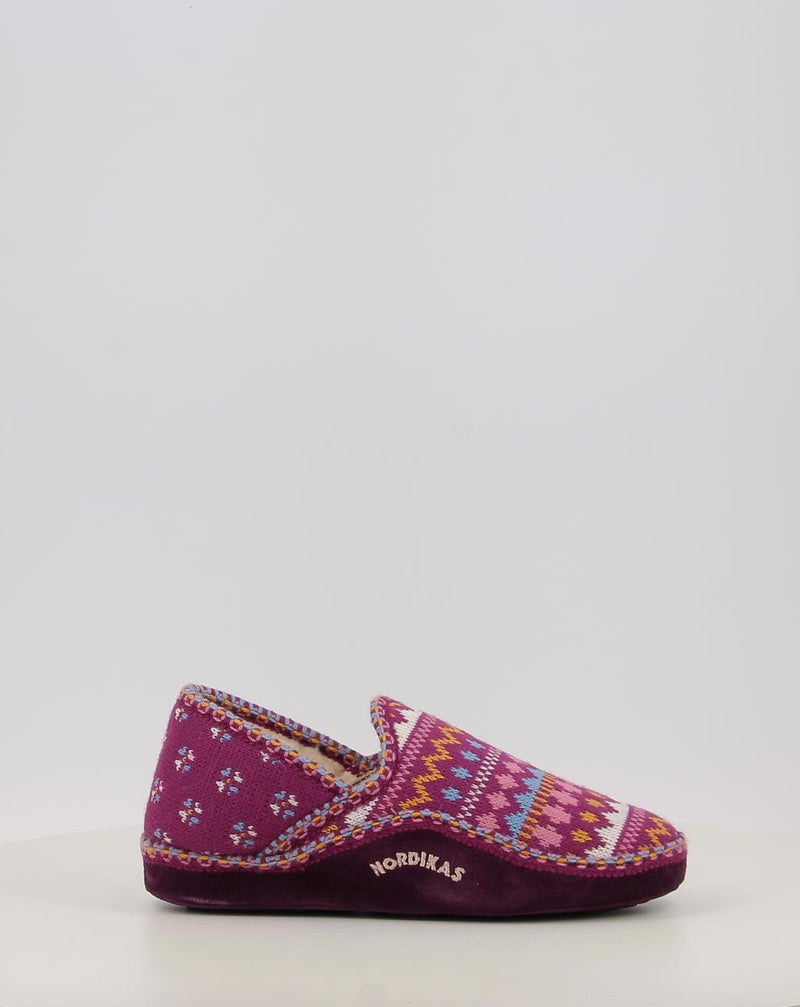 Pantufas NORDIKAS 2000 roxo