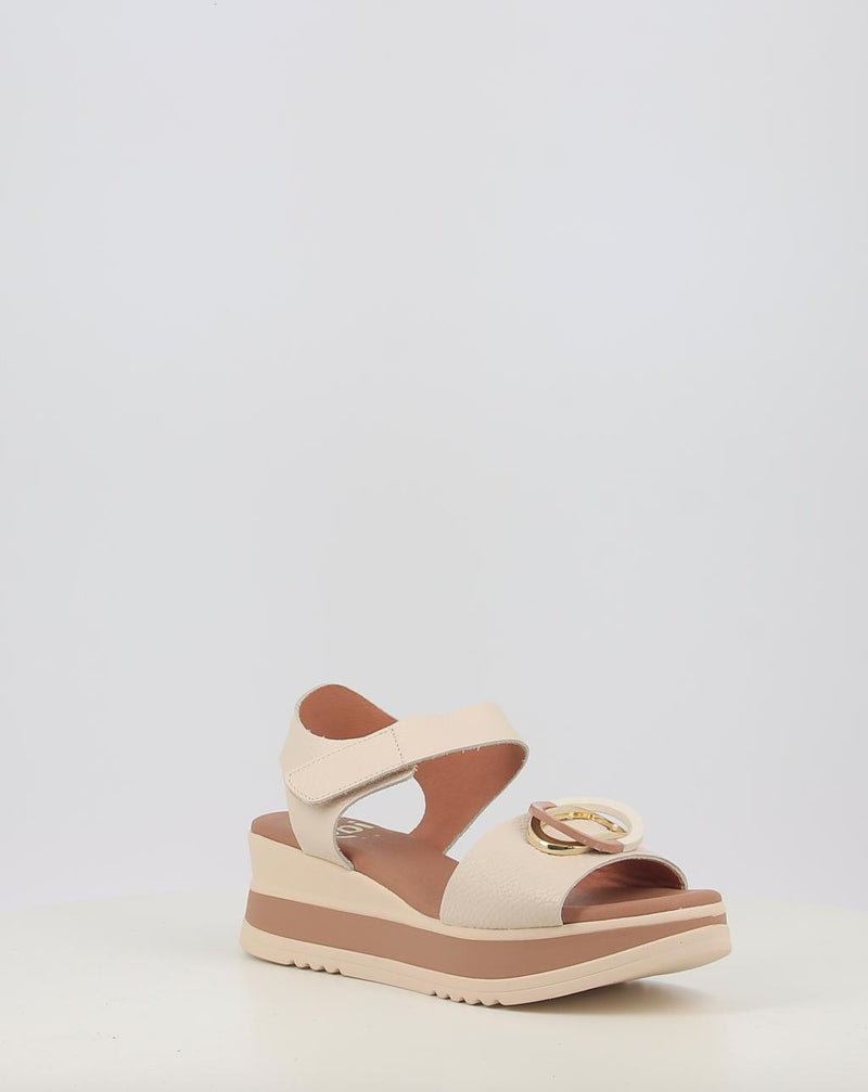 Sandálias OBI SHOES 5764 creme