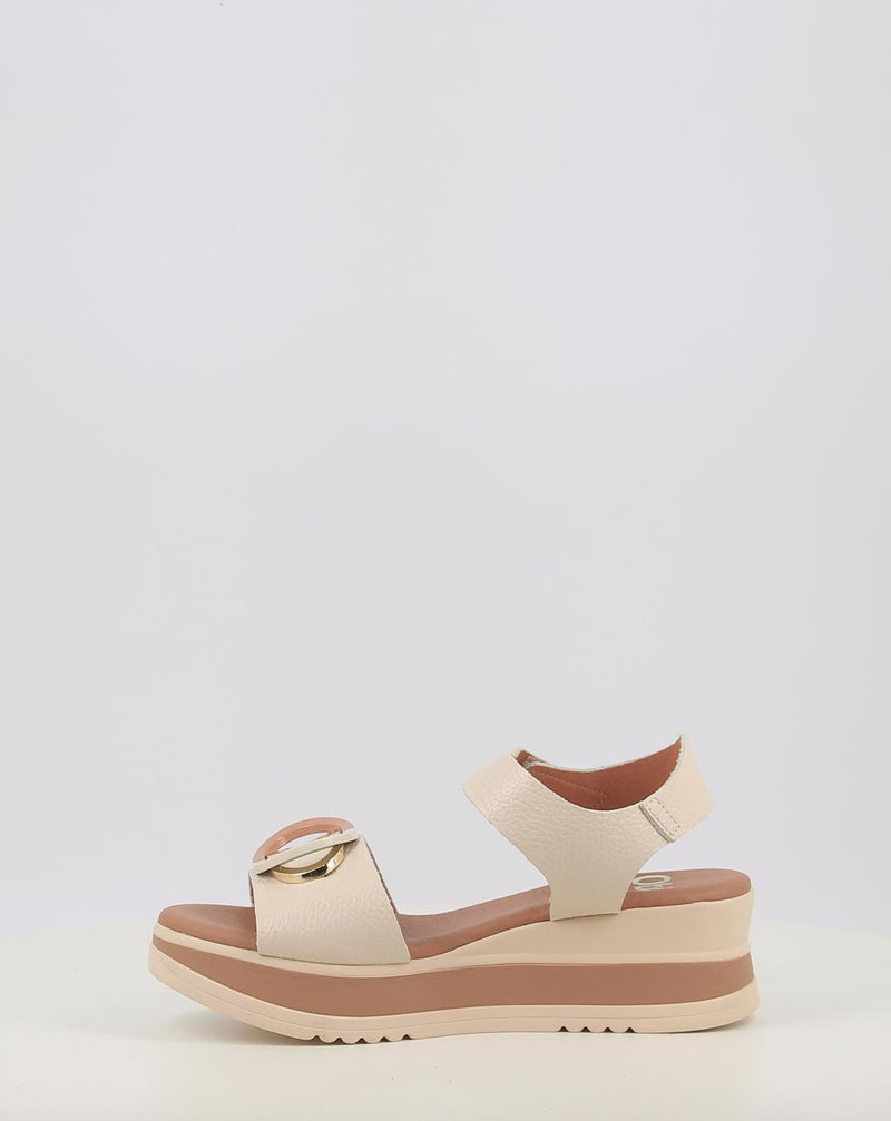 Sandálias OBI SHOES 5764 creme