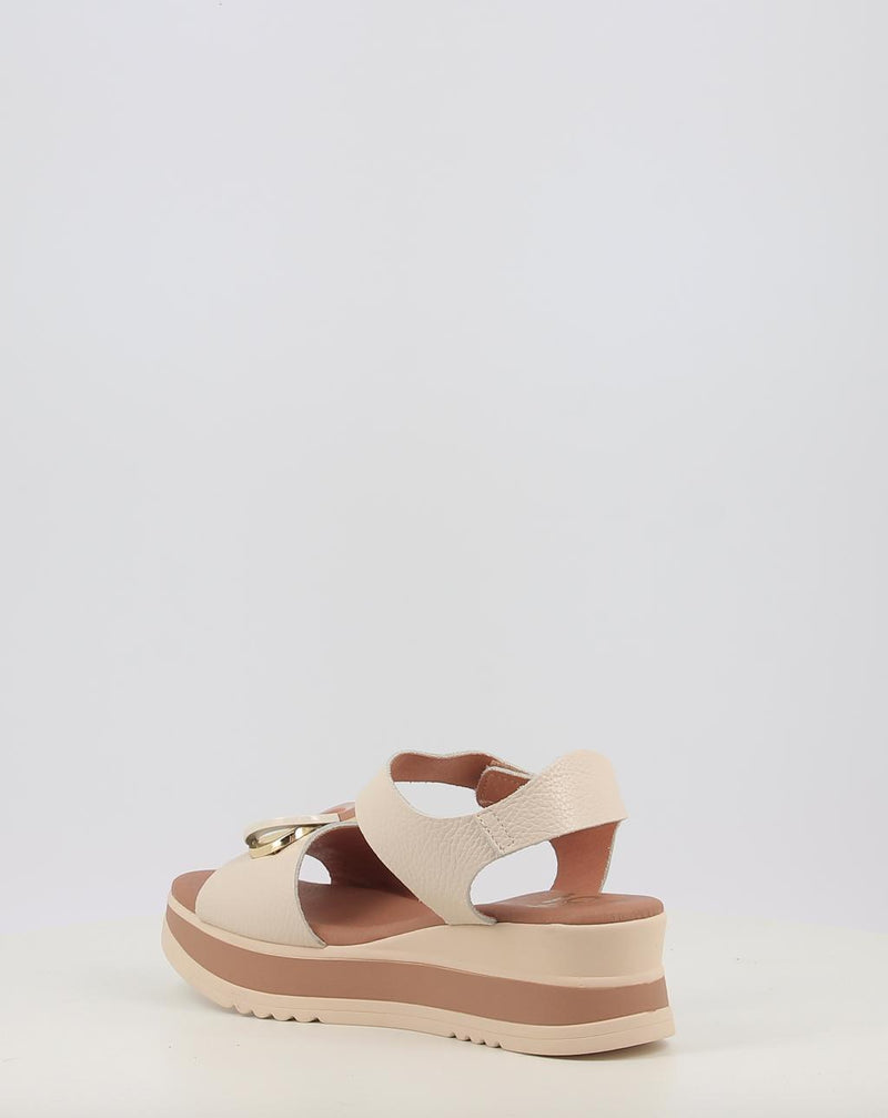 Sandálias OBI SHOES 5764 creme
