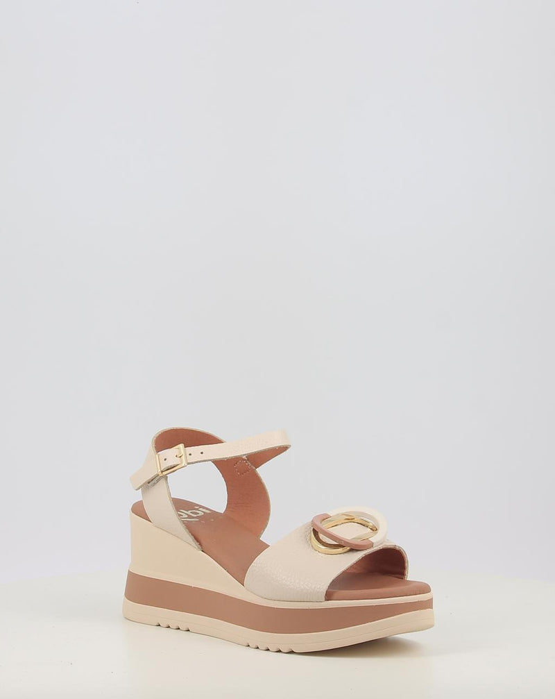 Sandálias OBI SHOES 5765 creme