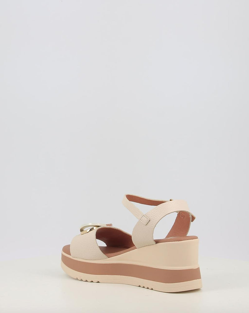 Sandálias OBI SHOES 5765 creme