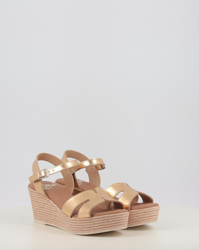 Sandálias OBI SHOES 5720 platina