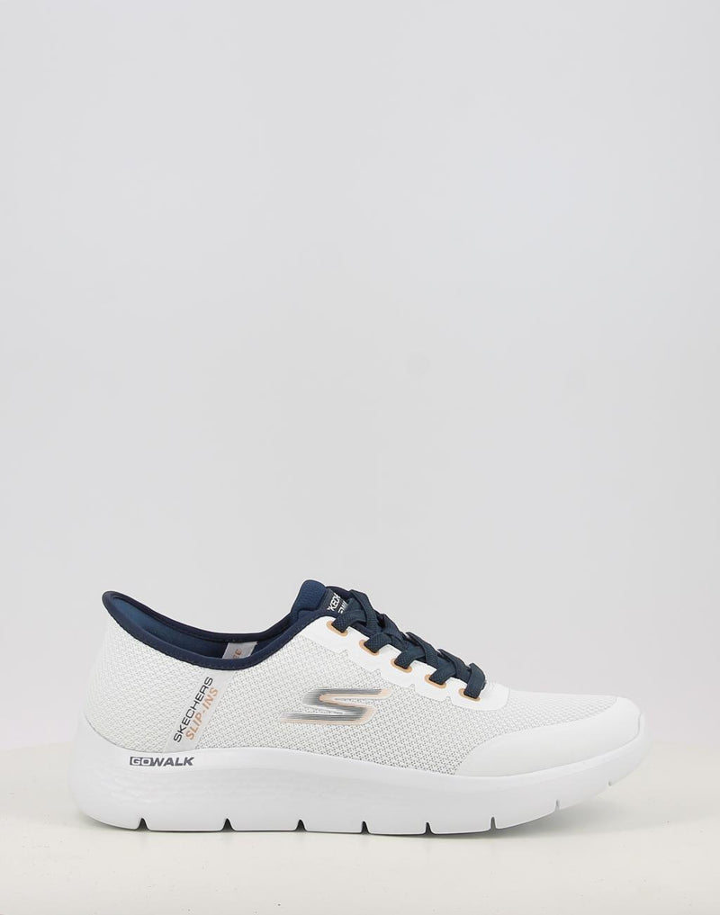 Sapatilhas SKECHERS SLIP-INS: GO WALK FLEX - NETRO 216332 branco