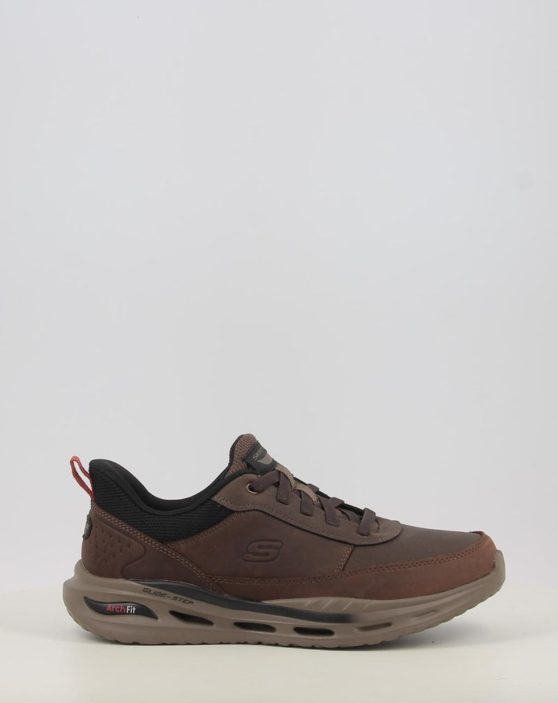 Zapatillas SKECHERS SLIP-INS: ARCH FIT ORVAN- MOXL marrón
