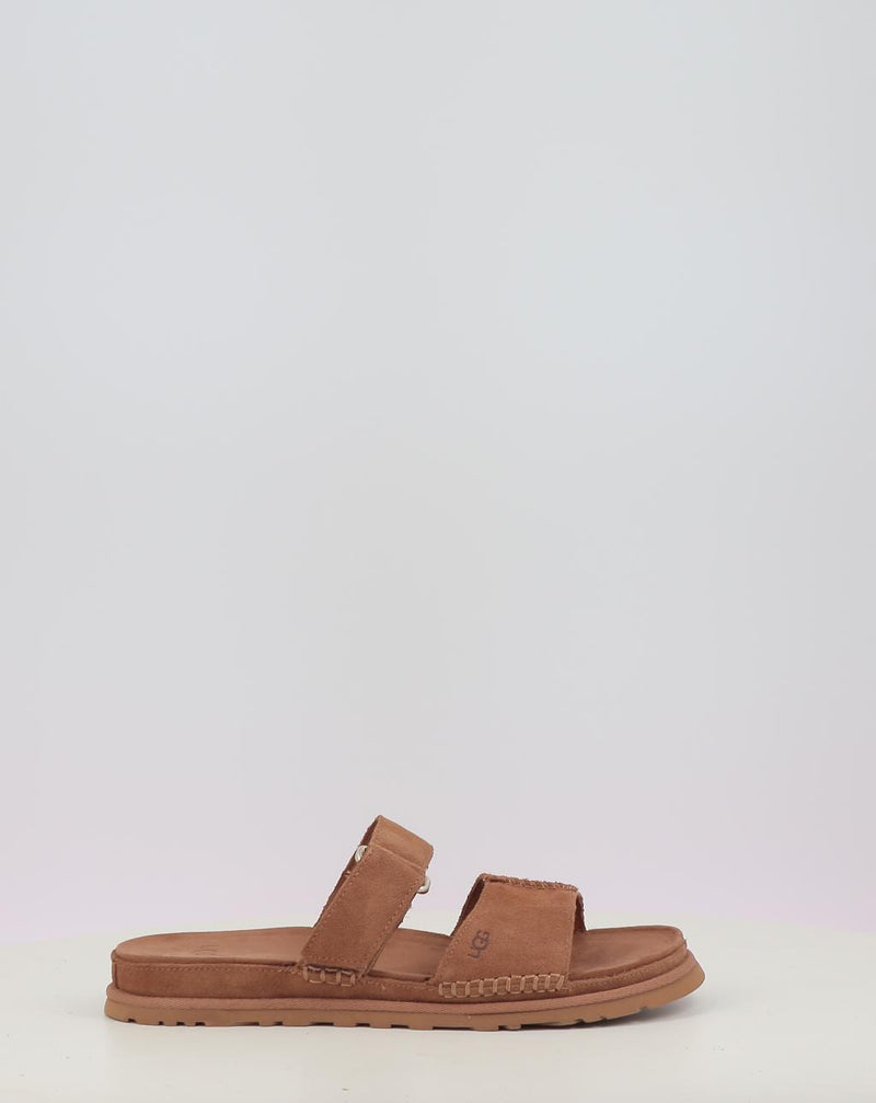 Sandálias UGG GOLDENGAZE SLIDE chestnut