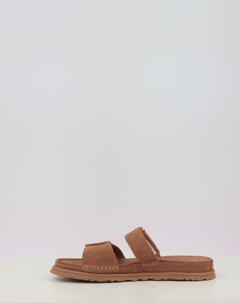 Sandálias UGG GOLDENGAZE SLIDE chestnut