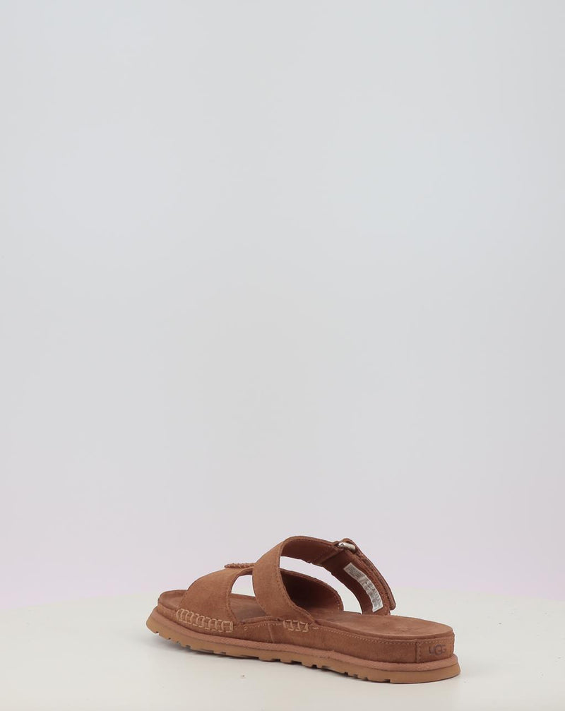 Sandálias UGG GOLDENGAZE SLIDE chestnut