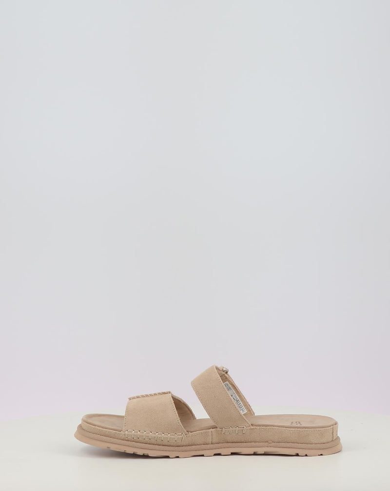 Sandálias UGG GOLDENGAZE SLIDE bege