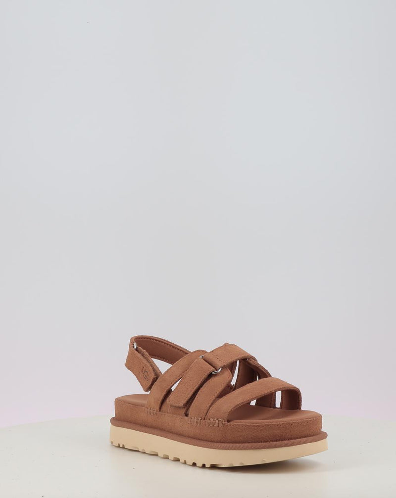 Sandálias UGG GOLDENSTAR GLEAM chestnut