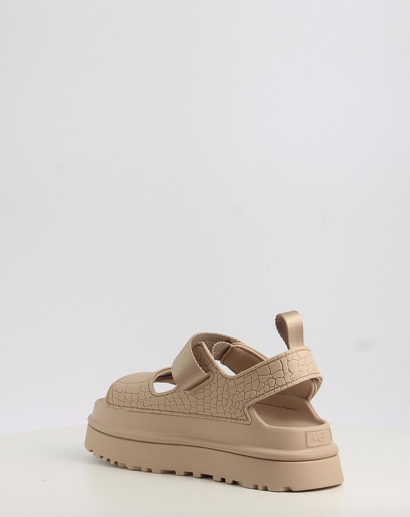 Sandálias UGG GOLDENGLOW EMBOSSED bege