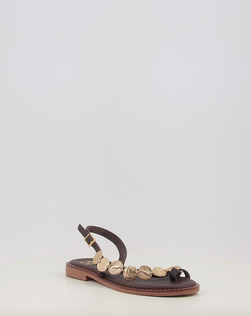 Sandálias OBI SHOES 5788 castanho