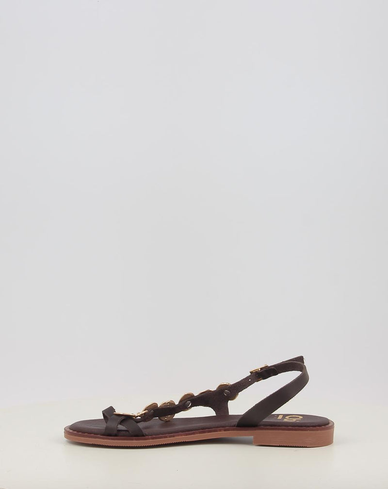 Sandálias OBI SHOES 5788 castanho